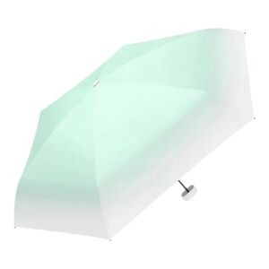 Compact/Travel Umbrella with Sleeve Ambre  Mint Green  7 Inch UPF50 NWT